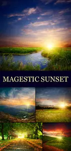 Stock Photo - Majestic Sunset 3