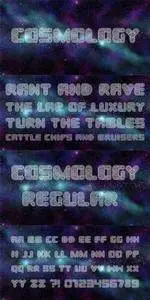 Cosmology Font