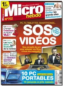 Micro Hebdo N°702 - 29 Septembre au 5 octobre 2011