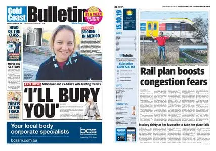 The Gold Coast Bulletin – October 15, 2019