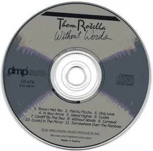 Thom Rotella - Without Words (1990) {DMP}