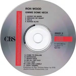 Ron Wood - Gimme Some Neck (1979) {CBS}