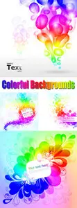 Colorful Backgrounds Vector