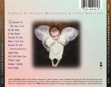 Linda Ronstadt - Dedicated To The One I Love (1996) {Elektra 61916-2}