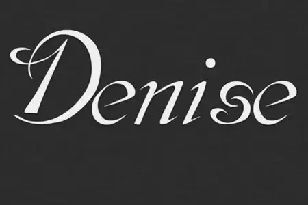Typeface TTF - Denise