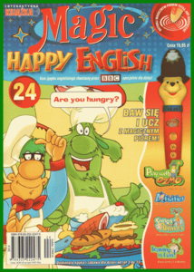 ENGLISH COURSE • Magic Happy English 24 • BOOK with CD-ROM (2014)