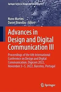 Advances in Design and Digital Communication III: Proceedings of the 6th International Conference on Design and Digital