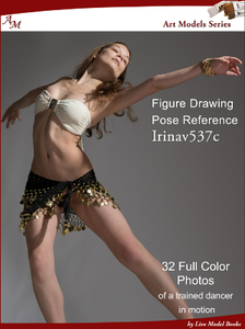 Art Models IrinaV537c : Figure Drawing Pose Reference