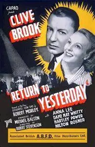 Return to Yesterday (1940)