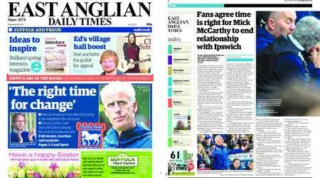 East Anglian Daily Times – March 30, 2018