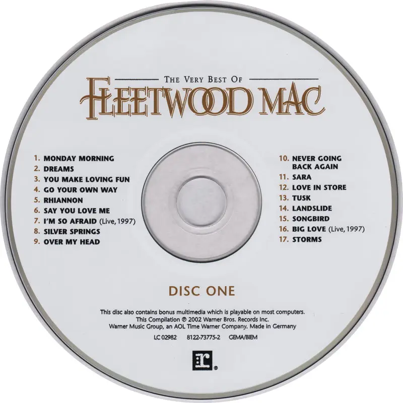 The Very Best Of Fleetwood Mac (2002) / AvaxHome