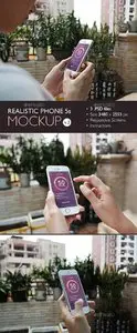 GraphicRiver Realistic Phone 5s Mockup v.2