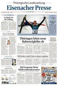 Thüringische Landeszeitung Eisenacher Presse - 15. Februar 2018