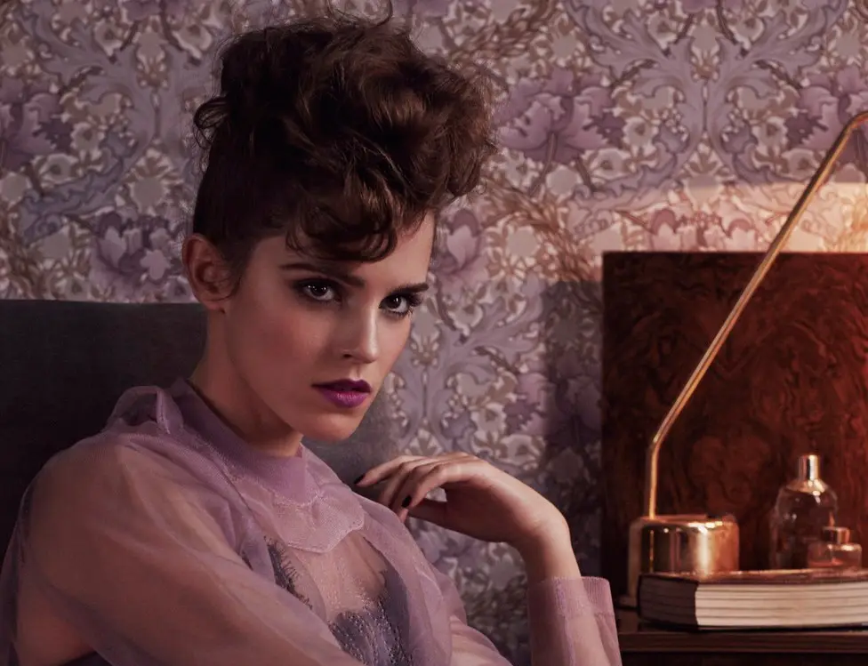 Emma Watson by Kerry Hallihan for Wonderland February/March 2014 / AvaxHome