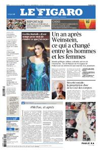 Le Figaro du Vendredi 5 Octobre 2018