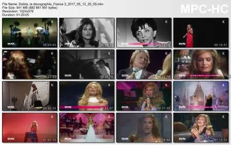 (Fr3) Dalida, la discographie (2017)