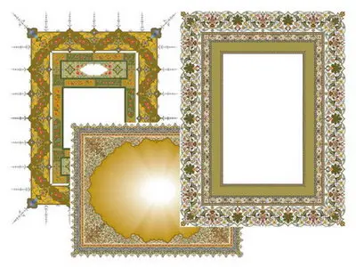 Iranian classic lace patterns