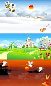 Landscape vector #4