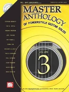 Mel Bay's Master Anthology of Fingerstyle Guitar Solos Vol. 3 by Stephen Bennett & Stephen Rekas