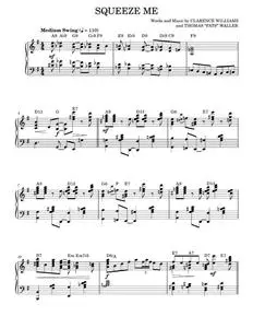 Squeeze Me [Stride version] (arr. Brent Edstrom) - Thomas "Fats" Waller, Various (Piano Solo)