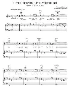 Until It's Time For You To Go - Bobby Darin, Buffy Sainte-Marie, Elvis Presley, Neil Diamond, New Bi (Piano-Vocal-Guitar