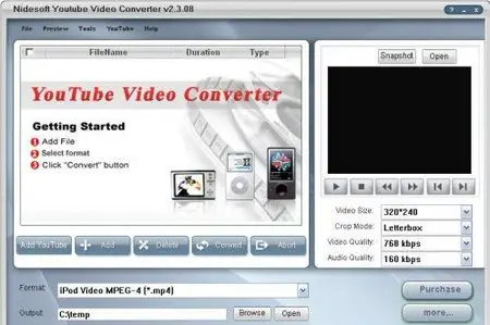 Nidesoft YouTube VideoConverter v2.3.08 
