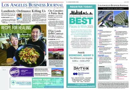 Los Angeles Business Journal – July 31, 2023