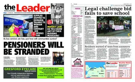 The Leader Wrexham – March 11, 2019