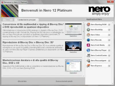 Nero 12 Platinum HD 12.5.01400