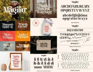 Magilio - Chic Serif Fonts