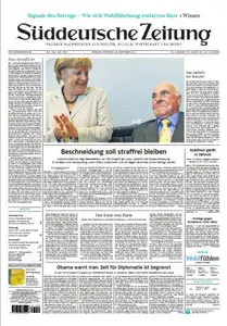 Sueddeutsche Zeitung vom 26 September 2012