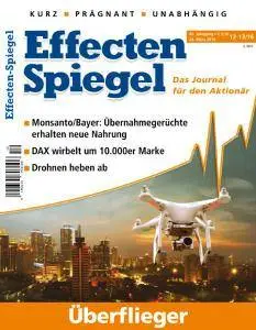 Effecten Spiegel - 24 März 2016