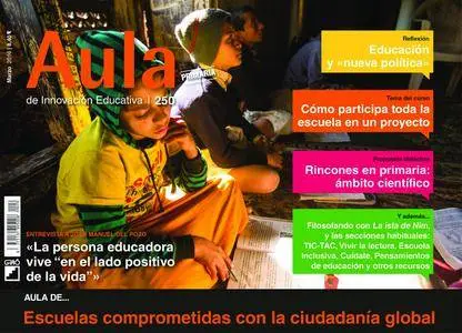 Aula de Innovación Educativa - marzo/abril 2016