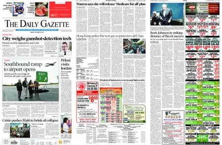 The Daily Gazette – October 21, 2019
