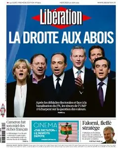 Libération du Mercredi 20 Juin 2012