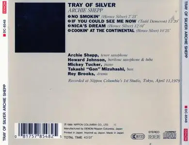 Archie Shepp - Tray Of Silver (1979) {Denon Japan DC-8548 rel 1989}