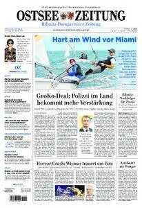 Ostsee Zeitung Ribnitz-Damgarten - 30. Januar 2018