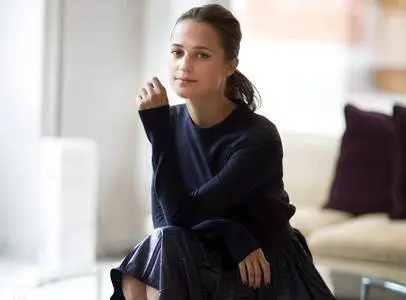 Alicia Vikander by Pontus Lundahl for TT Nyhetsbyran