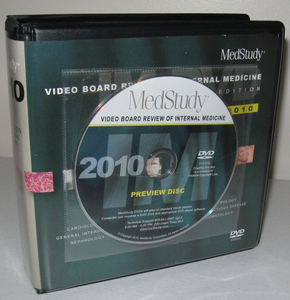 MedStudy - 2010 Video Board Review of Internal Medicine (12 DVD's)