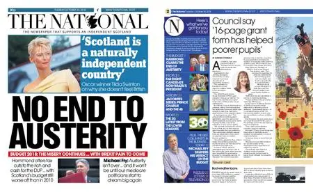 The National (Scotland) – October 30, 2018