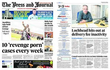 The Press and Journal Highlands and Islands – August 13, 2018
