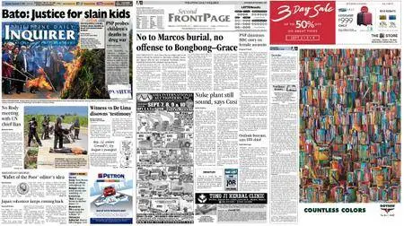 Philippine Daily Inquirer – September 03, 2016