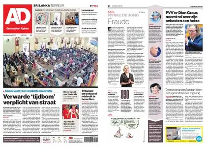 Algemeen Dagblad - Alphen – 24 april 2019