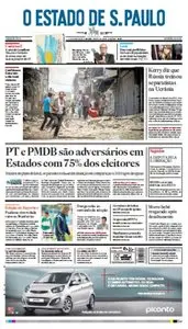 O Estado de São Paulo - 21 de julho de 2014 - Segunda