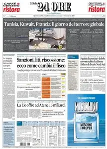 Il Sole 24 Ore - 27.06.2015
