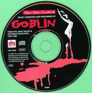 Goblin - Their Hits, Rare Tracks & Outtakes Collection 1975-1989 (1995)
