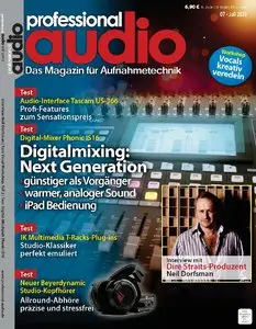 Professional Audio - Magazin für Aufnahmetechnik Juli 07/2013