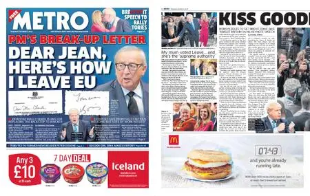 Metro UK – October 03, 2019