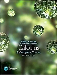 Calculus A Complete Course, 9th Edition