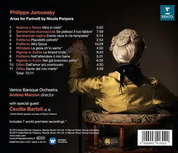 Philippe Jaroussky, Andrea Marcon, Venice Baroque Orchestra - Nicola Porpora: Arias for Farinelli (2013)